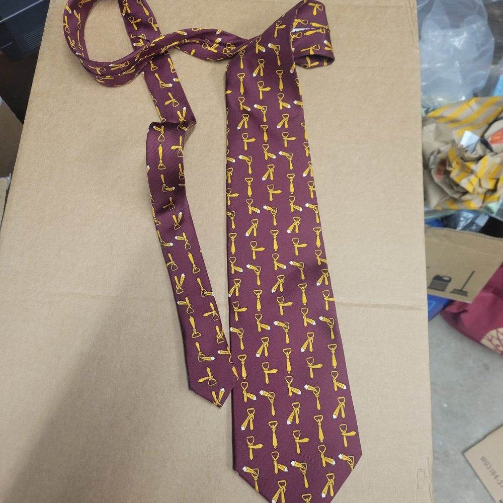Josh Bach Silk Tie Necktie Tying A Necktie Designs